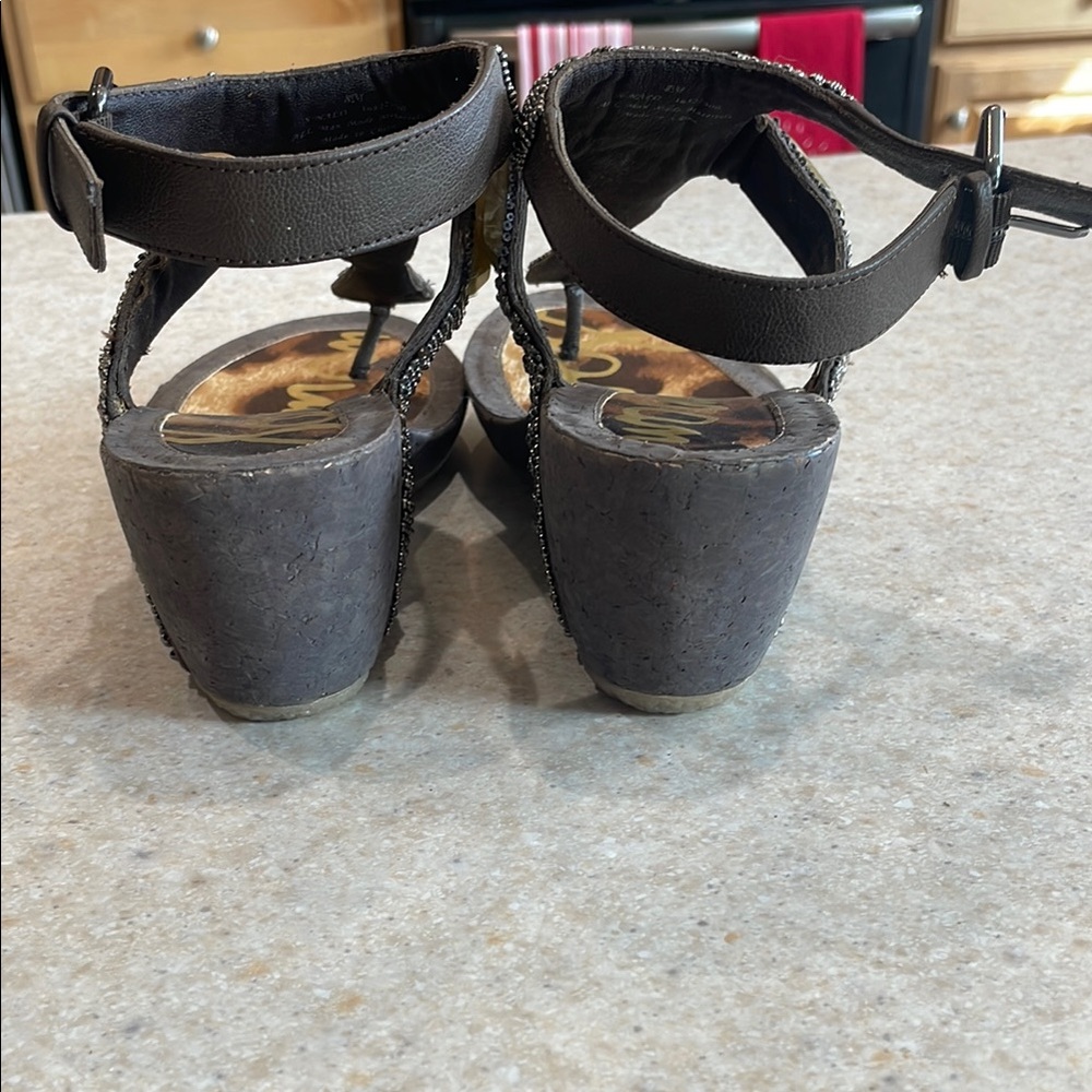 Sam Edelman beaded sandal - Picture 3 of 4